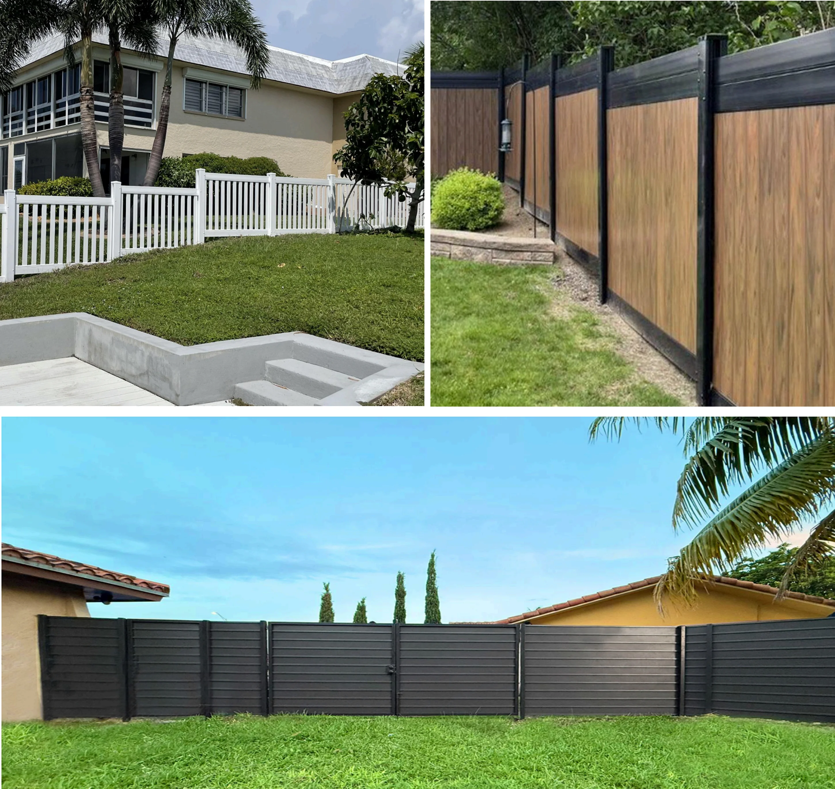 Customizable Pvc Fence Vinyl Fence Installation in Southeast Florida | Elite PVC
